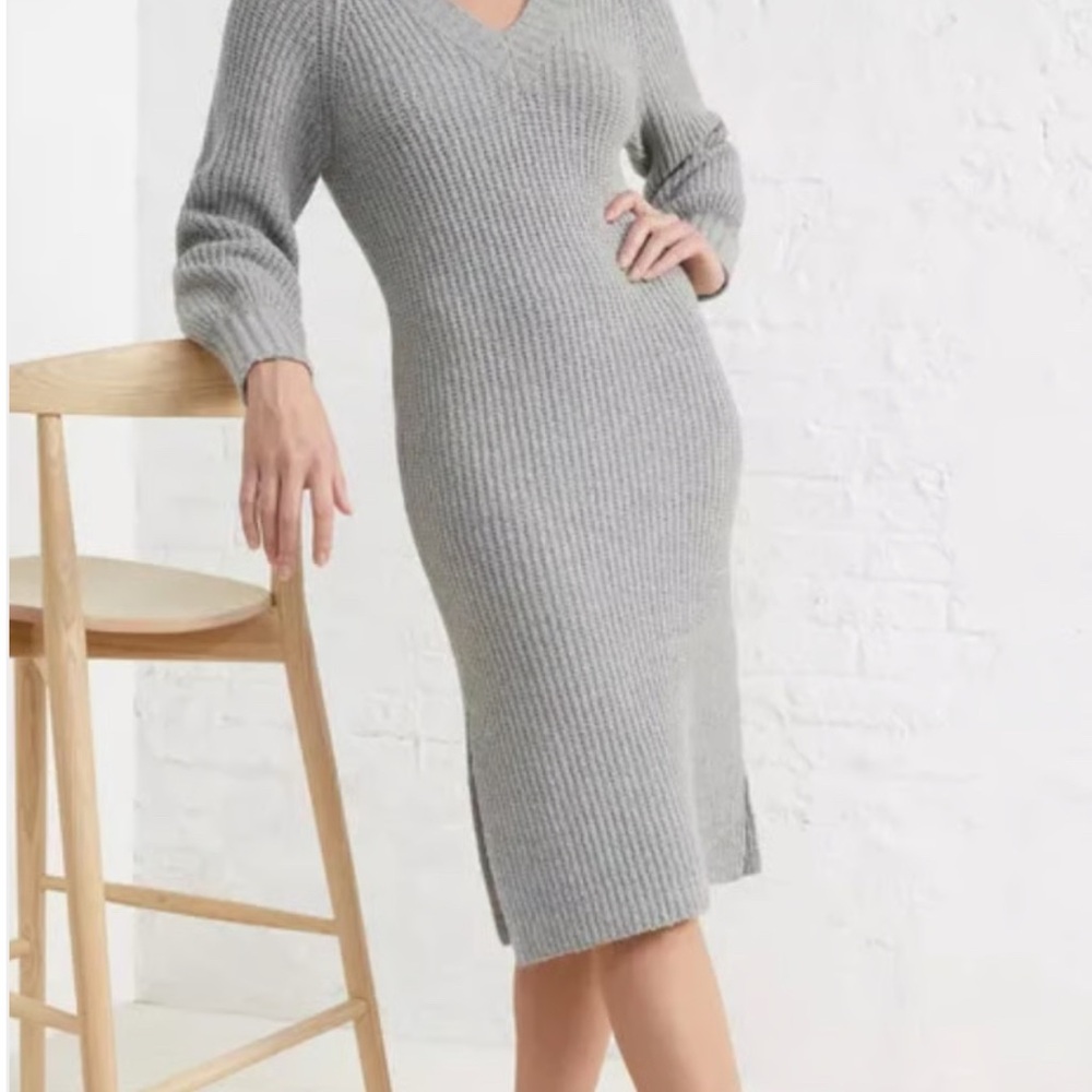 NWT UpWest Boucle Midi Sweater Dress